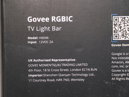 Lampa Govee RGBIC TV Light Bars H6046311