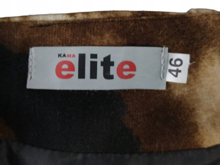 Spódnica damska ELITE Rozmiar 46 BRĄZOWA