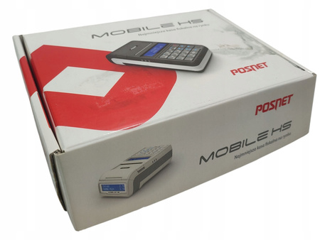 Kasa fiskalna Posnet Mobile HS MBHS2 + ZASILACZ