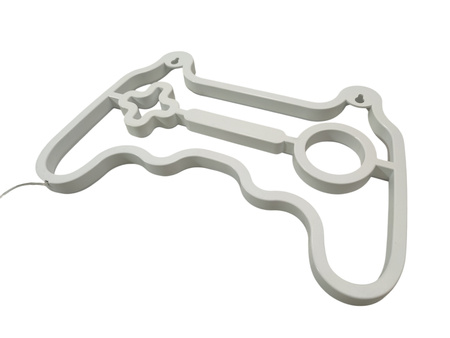 LAMPKA NEON LED PAD GAMING DEKORACJA 30x20cm ozdoba gamepad LETHE