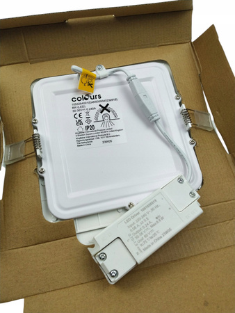 Oczko kwadratowe LED Colours Octave 850 lm 4000 K białe