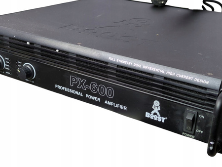 Końcówka mocy Boost PX-600 2x300W stereo profesjonalna