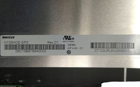 Matryca Innolux N133HCE-GP2 13,3" 1920px 30pin Błyszcząca