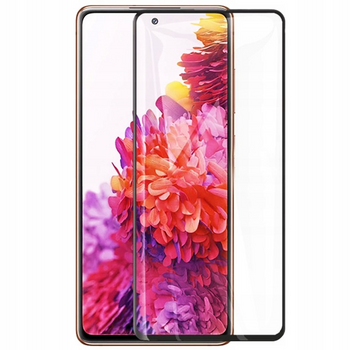 Szkło hartowane 6D czarna ramka do Samsung Galaxy S21 FE 5G