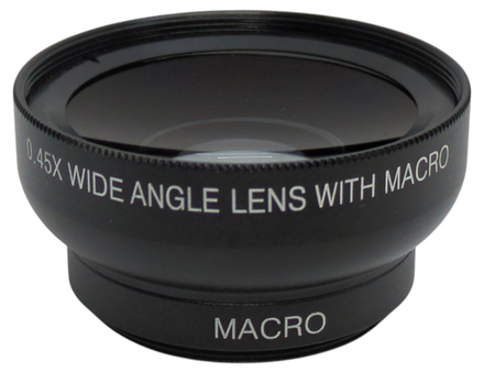 Obiektyw Apexel APL-0.45WM 2w1 szerokokątny makro klips