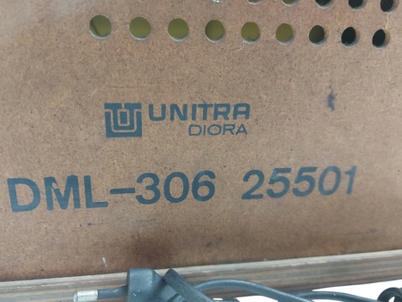 Radio lampowe Unitra Klawesyn DML-306