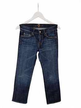 7 For All Mankind Damskie Spodnie Materiałowe Czarne XS