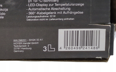 SZCZOTKA PROSTUJĄCA SILVER CREST SHGK 32 A1 32W