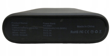 Powerbank HX200K1 38800mAh USB-C