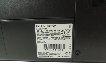 Drukarka urządzenie wielofunkcyjne EPSON WF-7830 ADF DUPLEX SKANER
