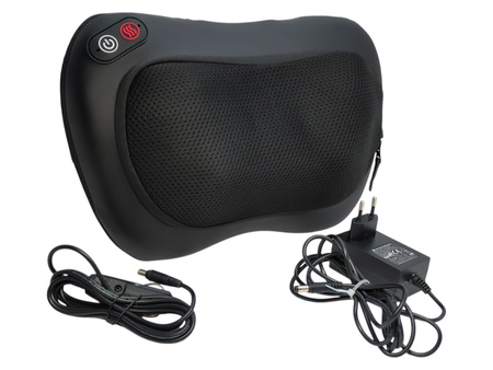 Poduszka masażu ALLJOY Shiatsu z ogrzewaniem 3D 4 węzły