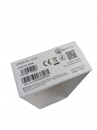 Smartwatch Umidigi Urun GPS Alb TFT LCD 1.1"