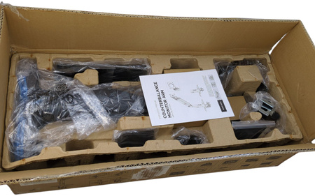 Uchwyt na monitor GSMT-431U – biurkowy, VESA, 17–43″, do 18kg