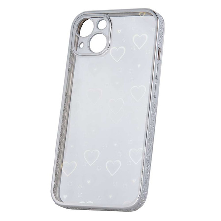 Etui Blink 2in1 do Apple iPhone 13 6,1" srebrne TPU/PC