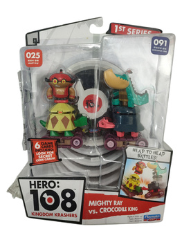 FIGURKI Z KARTAMI DO GRY PLAYMATES 025-091 2 SZTUKI