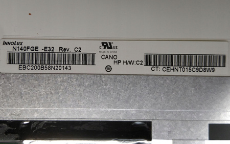 Matryca InnoLux N140FGE -E32 14'' 1600x900px 30pin Matowa