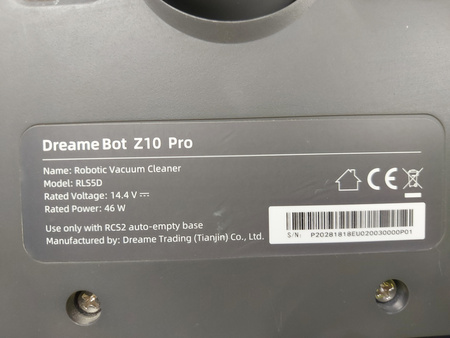 Robot sprzątający Dreame Bot Z10 Pro 2700Pa mopowanie LiDAR 150min