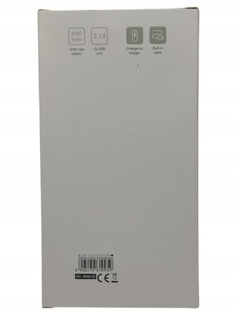 Power bank VIVID 4000 mAh (GA-45092-04) Czarny