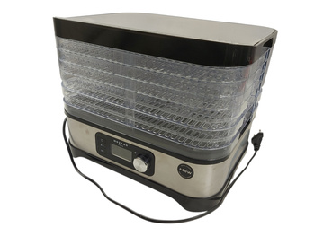 SUSZARKA DO ŻYWNOŚCI MOZANO 450W 5 sitek - Suszarka do grzybów