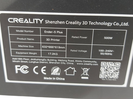 Sterownik z zasilaczem Ender 5 Plus  z zasilaczam 24V 21A