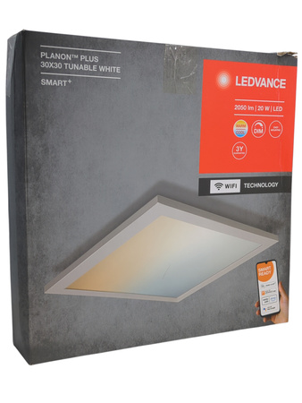 Panel LED Ledvance SMART+ WiFi PLANON PLUS 20W 30x30 cm CCT
