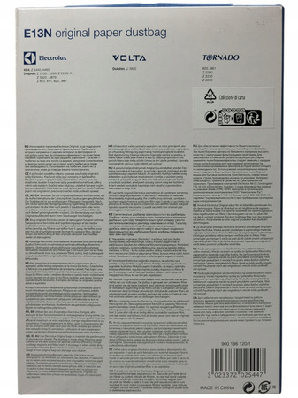 Electrolux E13N Worki i filtr do odkurzacza Dolphin 5 sztuk