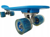 Deskorolka FISZKA świecące koła SP0575 Niebieska