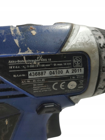 Wkrętarko wiertarka LUX-TOOLS ABS 18-A