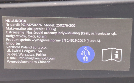 Hulajnoga miejska Playground składana duże koła 200mm do 100kg