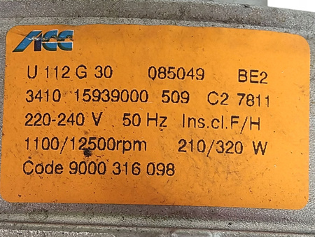 SILNIK NAPĘDOWY PRALKI ACC 9000316098 BOSCH