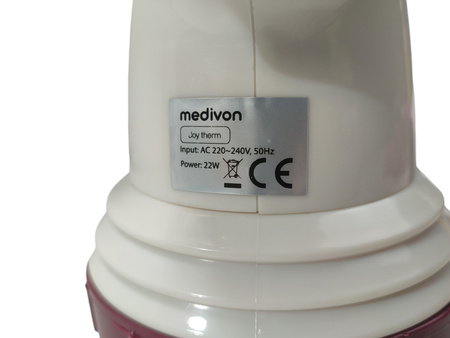 MASAŻER ANTYCELLULITOWY MEDIVON JOY THERM WYMIENNE KOŃCÓWKI