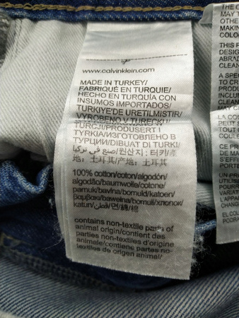 Spodnie damskie jeans CALVIN KLEIN JEANS ROZ.25