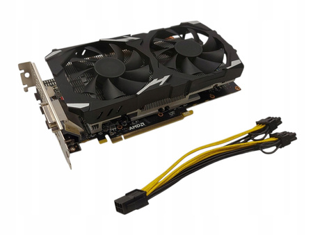 KARTA GRAFICZNA AMD RADEON RX 580 8GB GDDR5 GPU 1284 MHZ