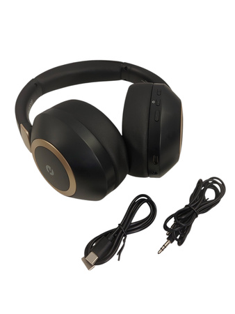 Słuchawki bezprzewodowe nauszne H30 czarne
