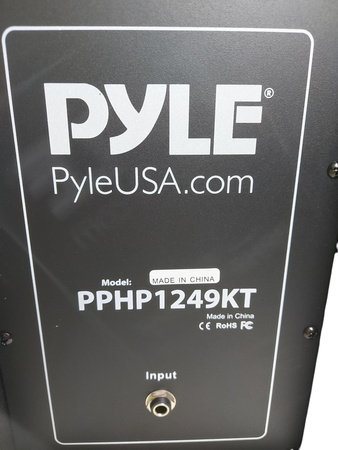 Kolumna pasywna ze stojakiem Pyle PPHP1249KT 900 W RMS Czarny