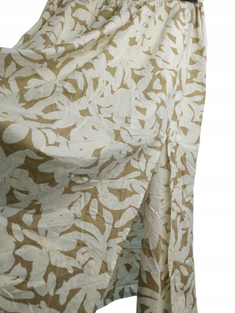 LETNIA SPÓDNICA BIAŁO-BRĄZOWA CLOSED ROZ.M