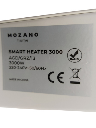 Grzejnik olejowy elektryczny Mozano Smart Heater 3000