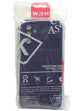 Etui z osłoną aparatu Plecki do Samsung Galaxy A13 5G fioletowe