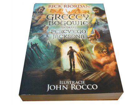 KSIĄŻKA GRECCY BOGOWIE WEDŁUG PERCY"EGO JACKSONA RICK RIORDAN
