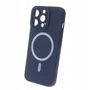 Etui Plecki do Apple Iphone 14 Pro granatowe Case MagSafe