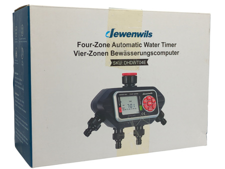 Sterownik nawadniania Dewenwils DHDWT04E 4 strefy na baterie