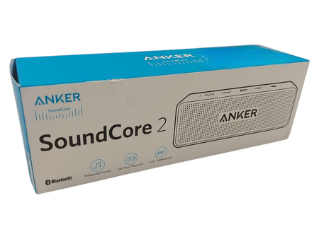 Głośnik przenośny Bluetooth Anker SoundCore 2 A3105 biały