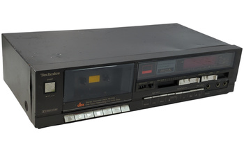 Magnetofon kasetowy Technics RS-B18 Czarny