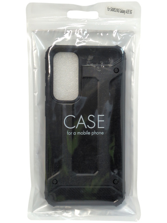 Etui Armor Samsung Galaxy A35 5G Pancerne Plecki Czarny