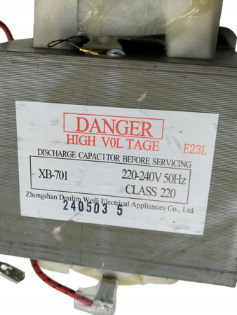 TRANSFORMATOR XB-701 WEILI ELECTRICAL
