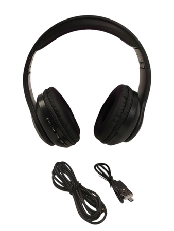 Słuchawki Bezprzewodowe Nauszne z Mikrofonem SD Bluetooth 5.4 do 50h Grania