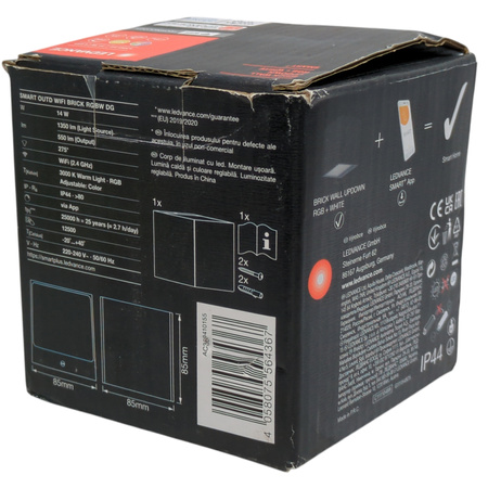 Kinkiet elewacyjny LED Brick Wall RGB+White Smart+ 1350lm 14W Ledvance
