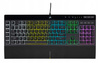 Klawiatura membranowa Corsair K55 RGB Pro Czarny QWERTZ