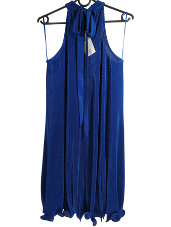 Sukienka damska z odkrytymi ramionami RESERVED Rozmiar M GRANATOWA