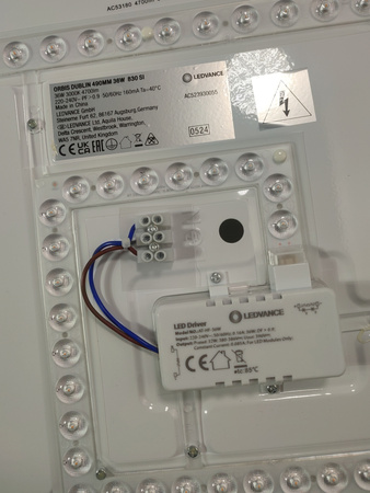 Lampa LED Plafon Orbis Dublin 490 mm 36W 4700lm 830 SI 3000K